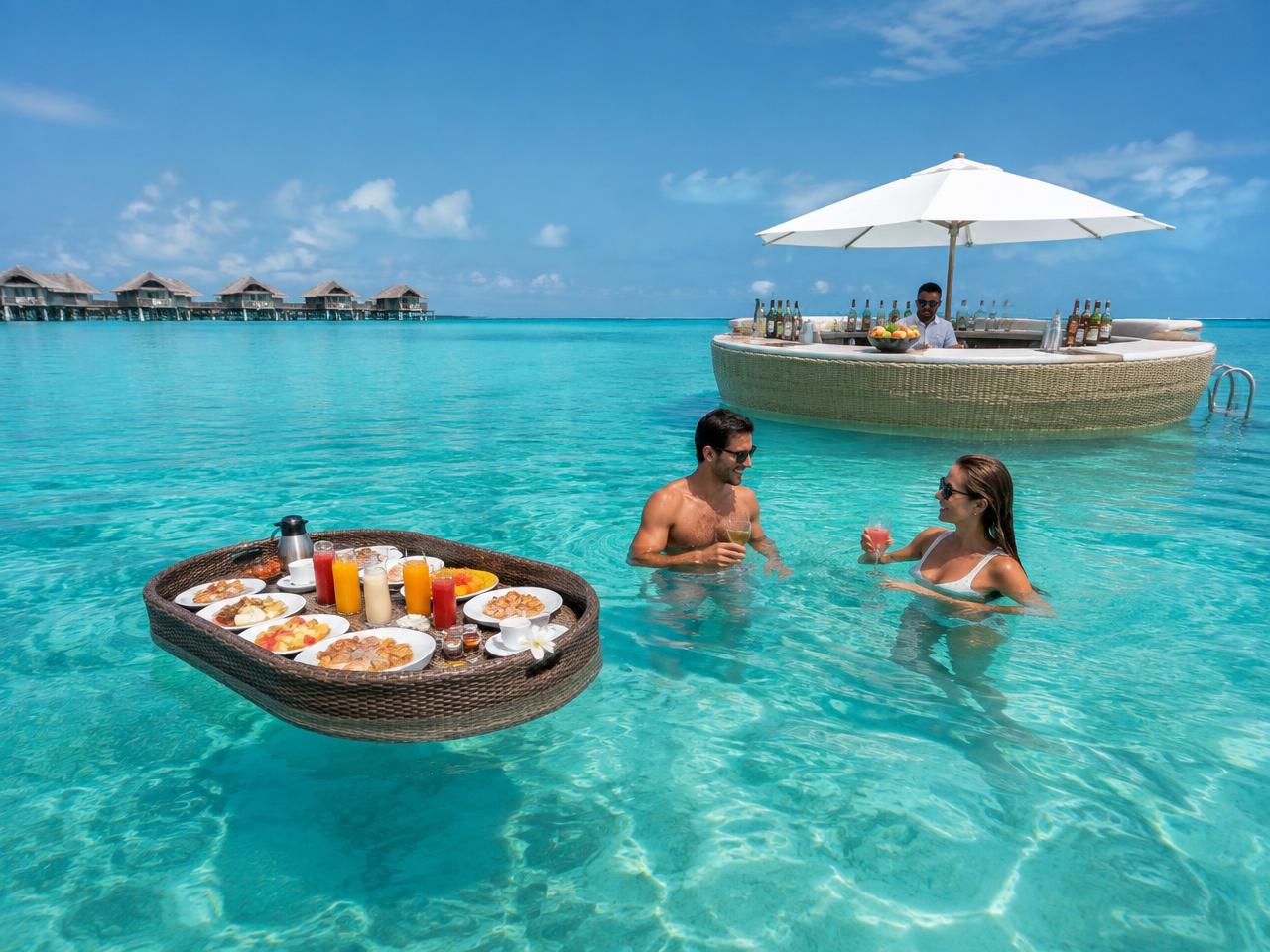 Floating Bar & Floating Reef Experience